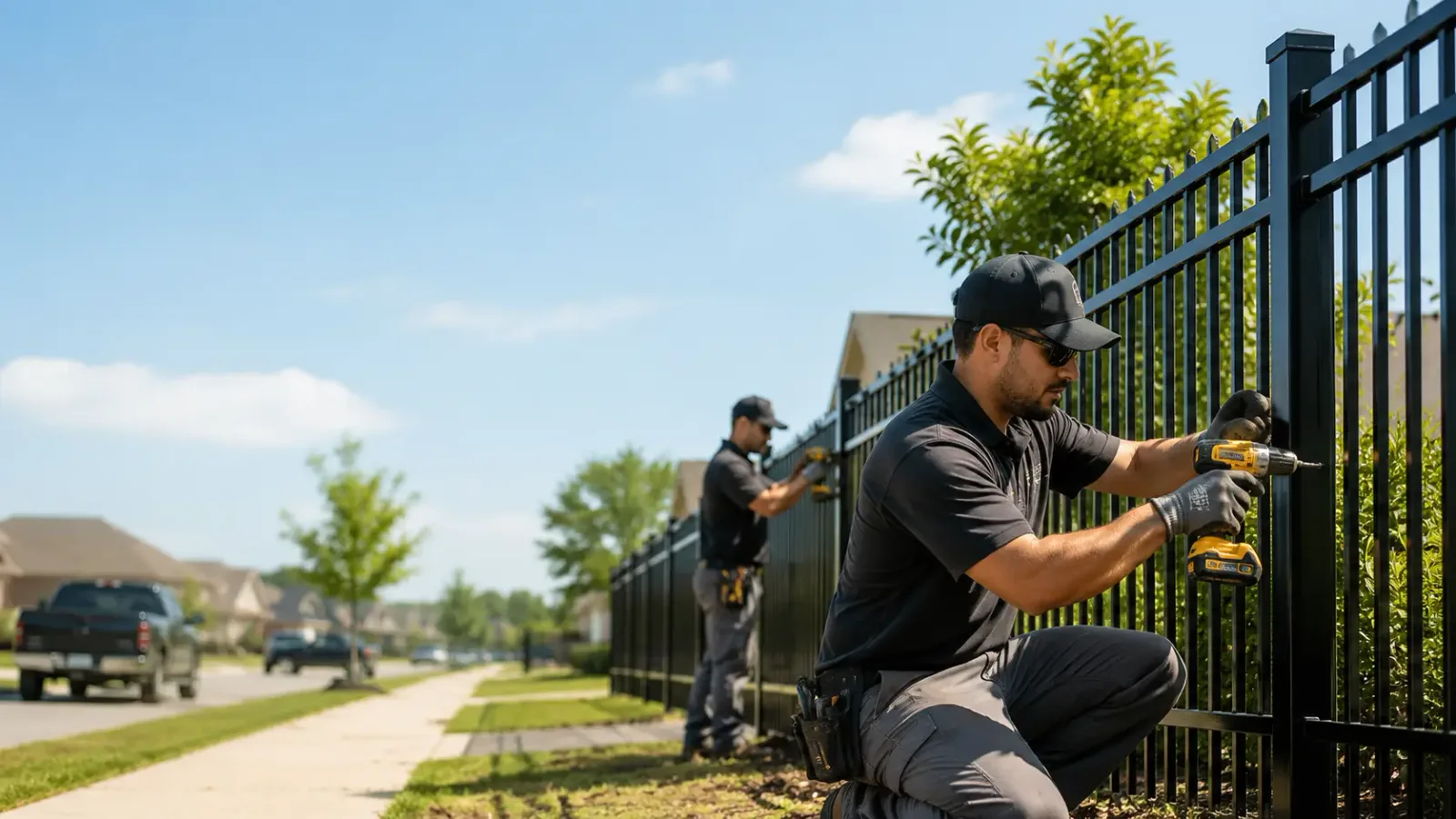 Metal Fence Installation in Waconia, MN